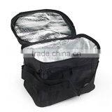 Insulated Bag Lunch Tote Bag Box Cooler Bag Black Color thumbnail-2