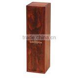 Wholesales Handmade Unfinished Pine Printing Logo Wooden 2 Bottles Wine Box thumbnail-3