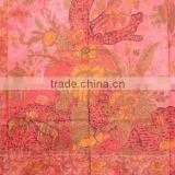 RT-603 Tree Of Life Designer Tapestry Wall Hanging Sanganeri Screen Printed Bedspread, Bed Cover Jaipur Manufacturer thumbnail-4