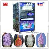TML High Quality Mixed Flavour Rainbow Soft Ice Cream Machine With CE Cretificate on Hot Sale