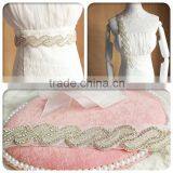 Rhinestone Crystal Wedding Dress Sash for Bridal thumbnail-1