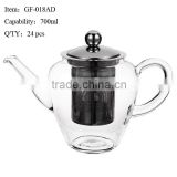 Glass teapot GF-018AD