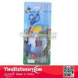 12PCS Ruler Kits Math Set Geometry Set Blister Card Quality Choice