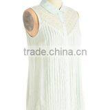 New Designer Chiffon Top Crop Top thumbnail-3