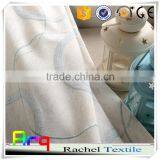 Geomery Design White Polyester Cotton Embroidery Curtain Fabric in Livingroom Window Curtain thumbnail-5