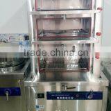 Professional Large Stainless Steel 380V Energy-saving Cheap Food Steamer/industrial Electric Food Steamer thumbnail-2