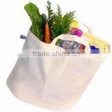 Large Size Solid Color Reusable Shopping Bags Cloth Fabric Grocery Packing Recyclable Bag thumbnail-1