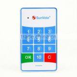 LED indicator student response keypads M50