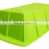A03-19 Retangle Shape Green Silicone Cake Molds/silicone Loaf Pan/toast Mold thumbnail-5