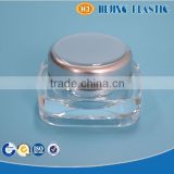 Professional 15ml cosmetic cream acrylic jar
