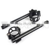 41mm Aluminum Adjustable Motorcycle Clip On Handlebars thumbnail-2