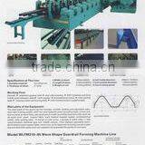 Two Waves Guardrail Roll Forming Machine With Low Price in China