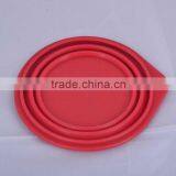 FDA LFGB Collapsible and Portable Silicone Lunch Bowl , Lunch Box thumbnail-2