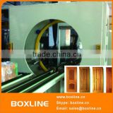 Automatic wooden door wrapping machine
