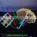 2016 New 3D Motif Waterproof Hanging Street Decorative Umbrella Light thumbnail-6