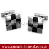 2016 China Cheap Custom Stainless Stell Cufflinks and Tie Clip