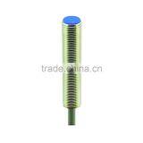 M12 Cable Series DC 3-wire Capacitive Proximity Sensor With Metal Cylindrical Housing