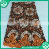 2016 Embroidered Lace Fabric African Tulle High Quality Wholesale For Nigerian Bridal Dress Beaded thumbnail-5