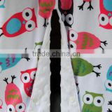 13% Off Lovely Owl Cartoon Print Infant Car Seat Canopy With Front Open