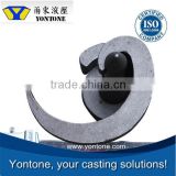 Yontone YT929 Export 12 Countries ISO9001 Manufacturer Value Added AlSi6Cu4 T6 Heat Treatment Sand Casting Alloy Steel Castings