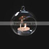 Hanging Glass Ball Candle Holder, Mini Flowerpot thumbnail-1