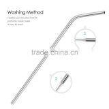 Stainless Steel Straws 4 Drinking Straws and 1 Brush Set thumbnail-6
