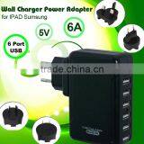 Usb Travel 1 2 3 4 5 6 7 8 Port USB AC Power Multi Adapter Travel Wall Charger US EU UK AU Plug 10W 30W 35W 5V 2A 3.1A 4A 6A 7A thumbnail-1