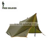 Free Soldier Camping Tent Multifunctional Outdoor Double Layer 4 Season anti-UV Sun Shelter Tent for Hiking Camping and Beach