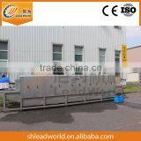 Automatic stainless steel sea food plastic crate washing machine