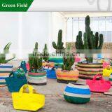 Green Field Colorful Canvas Grow Bag Planter,Beautiful Colorful Canvas Grow Bag Planter thumbnail-1