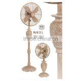 Decorataive Raleigh Floor Standing Portable Fan, Brown, 60W, Copper Finish thumbnail-1