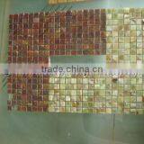 Excellent Quality GREEN ONYX MOSAIC TILES COLLECTIONS thumbnail-6