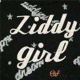 Jacquard Knitting Nice Sweater for Girls With Embroidery thumbnail-4