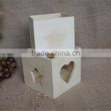 Handmade Cheap Unfinished Empty Wooden Gift Box Without Lid thumbnail-1