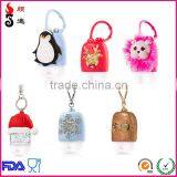 2017 Portable Hand Sanitizer With Silicone Holder With Different Smells thumbnail-2