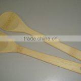 High Quality Best Selling Eco Friendly Spun Bamboo Colored Salad Server From Vietnam thumbnail-1