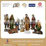 Nativity Sets Wholesale Colorful Nativity Set Resin Hand Carved Nativity Set for Sell thumbnail-1