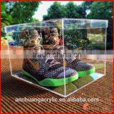 Acrylic Shoe Box Nike Sneakers Display Storage Box With Customized Logo thumbnail-1