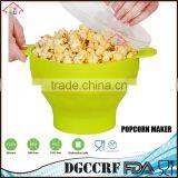 NBRSC Collapsible Microwave Silicone Popcorn Popper Maker With Handle thumbnail-1