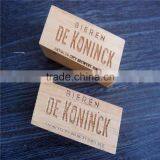 2016 New Hot Eco Friendly Restaurant Craft Gift Wholesale Decorative Bar Table Top Stand Wooden Menu Card Holder Made in China thumbnail-2