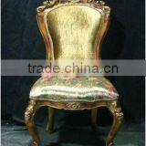 Antique Victorian Living Room Fabric Chair for Home Usage thumbnail-4