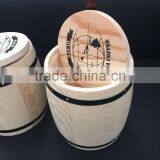Wood Coffee Mini Bean Small Barrel Wine Dispensing Oak Barrel Wooden Barrels thumbnail-2