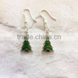 Novelty Christmas Earrings, Tree Earrings, Christmas Tree Earrings thumbnail-5
