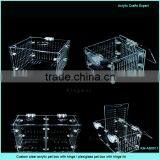 Custom Any Size Assembly Free Clear Acrylic Fish Tank thumbnail-1