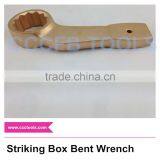 14~185mm Striking Box Bent Wrench Hammer Slogging Spanner Be-Cu Al-Br Alloy Spark Free Hand Tools