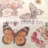 Light Brown Color Butterfly Glitter Sticker, Popular Design Decorative Shinny Glitter Sticker thumbnail-3