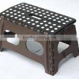 High Quality Plastic Folding Step Stool With Beautiful Painting thumbnail-4