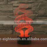 2016 Best Seller Lovely Amazing Visual Illusion Light Touch Panel 3D Lamp for Christmas Decoration thumbnail-3