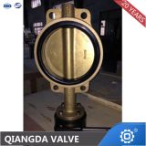 Concentric wafer rubber seated butterfly valve with lever operated manufacturer