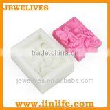 Silicone Tray 3 D Handmade Silicon Soap Mold thumbnail-1